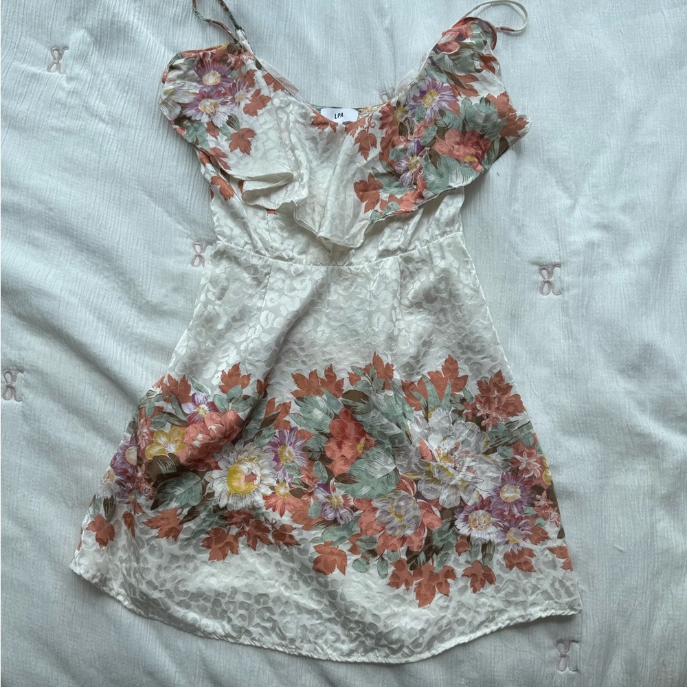 LPA Floral Sleeveless Dress
